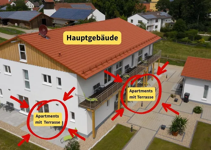 Holledau-apartments - Bis 5 Pers - Getrennte Betten Moeglich - Vollausstattung - 24h Checkin - Woechentl Reinigung U Waeschewechsel - Waschmaschine U Trockner - Wlan - Minibar - Xxl Parkplaetze - Garten - Ruhige Lage Osterwaal