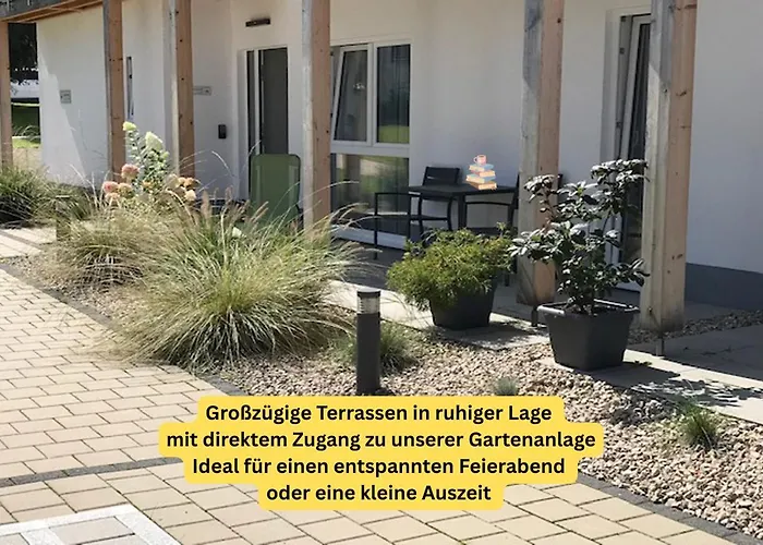 Appartamento Holledau-apartments - Bis 5 Pers - Getrennte Betten Moeglich - Vollausstattung - 24h Checkin - Woechentl Reinigung U Waeschewechsel - Waschmaschine U Trockner - Wlan - Minibar - Xxl Parkplaetze - Garten - Ruhige Lage Osterwaal