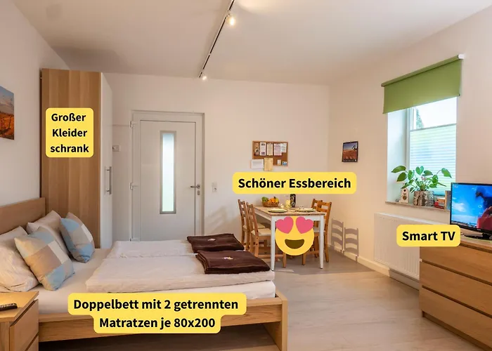 Holledau-apartments - Bis 5 Pers - Getrennte Betten Moeglich - Vollausstattung - 24h Checkin - Woechentl Reinigung U Waeschewechsel - Waschmaschine U Trockner - Wlan - Minibar - Xxl Parkplaetze - Garten - Ruhige Lage Appartamento Osterwaal