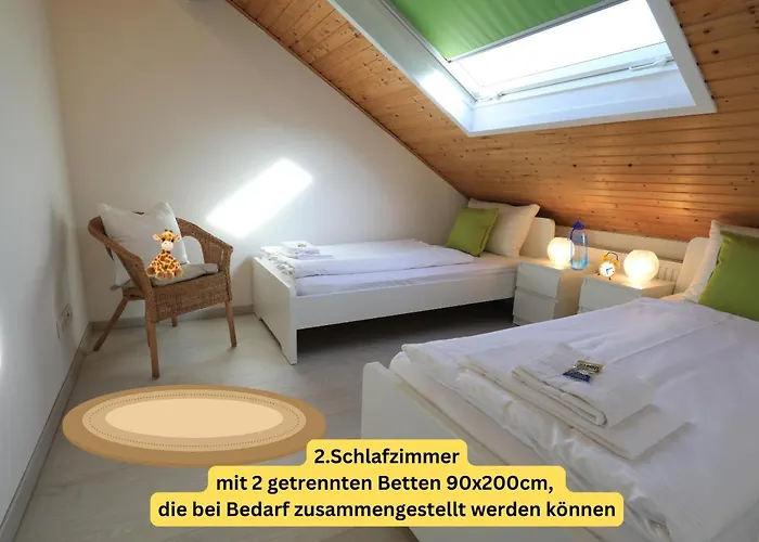 Holledau-apartments - Bis 5 Pers - Getrennte Betten Moeglich - Vollausstattung - 24h Checkin - Woechentl Reinigung U Waeschewechsel - Waschmaschine U Trockner - Wlan - Minibar - Xxl Parkplaetze - Garten - Ruhige Lage Osterwaal