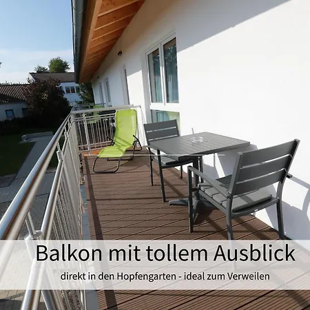 Apartment Holledau-apartments - Auszeit Im Schönen Hopfenland In Bayern - Voll Ausgestattete - Garten - Balkon - Nähe München